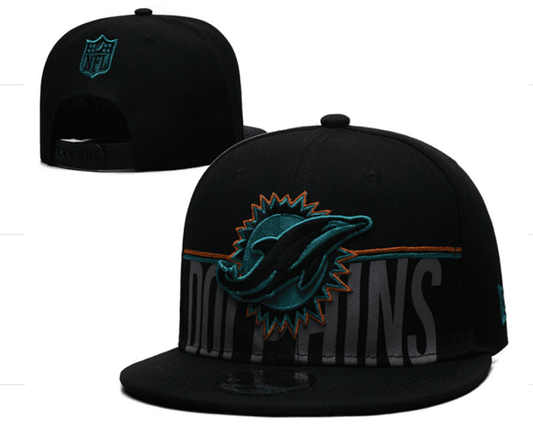Black Football Hat