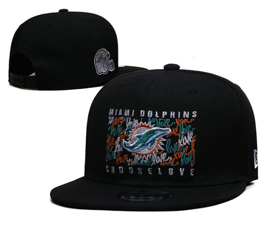 Black Football Hat