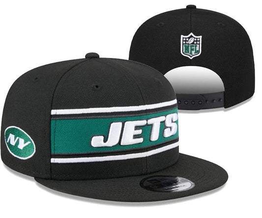 Black/Green Football Hat
