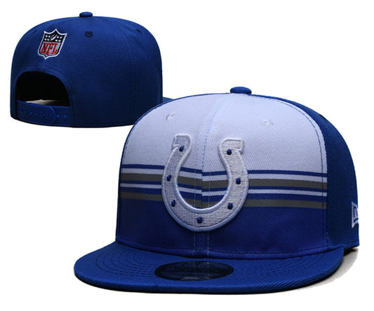 Royal Blue/Light Blue/Gray Football Hat