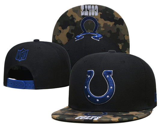 Black/Camouflage Football Hat