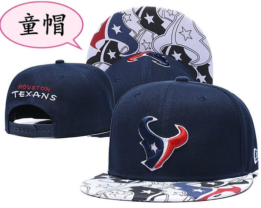 Kids Navy/White Football Hat