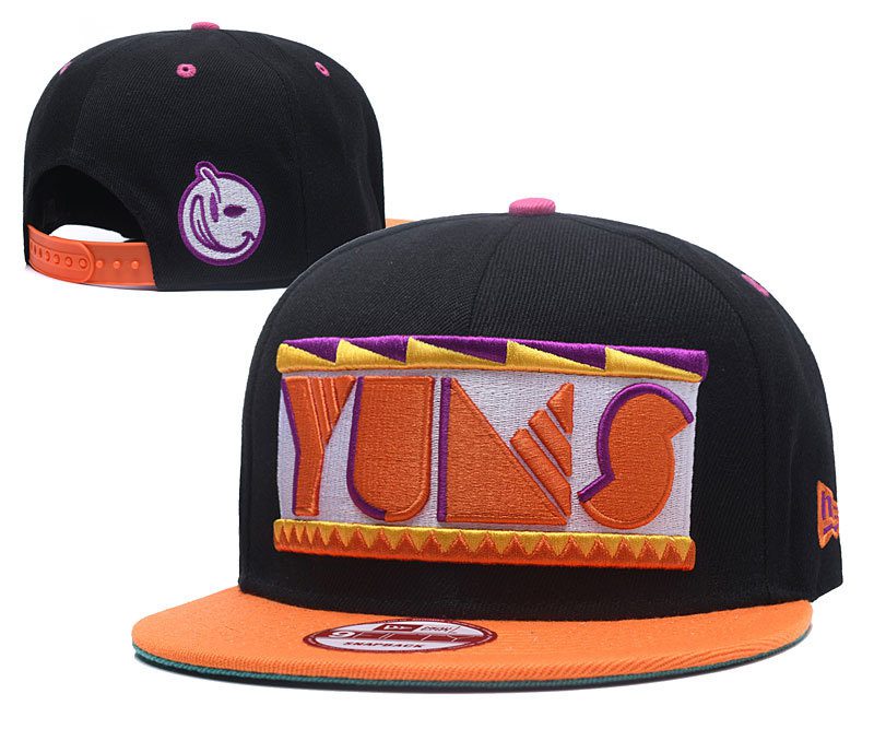 Black/Orange Hat