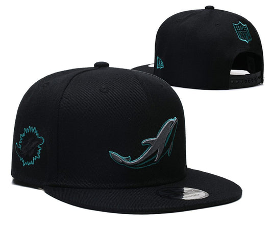 Black Football Hat