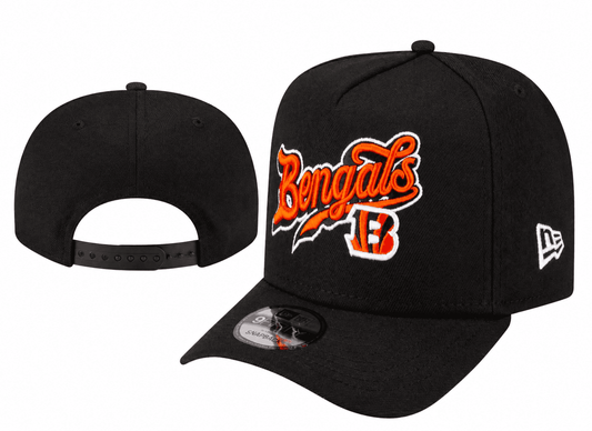 Black/Green Football Hat