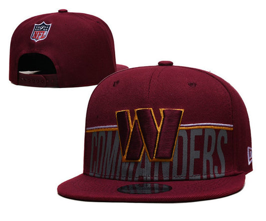 Burgundy Football Hat