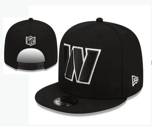 Black Football Hat