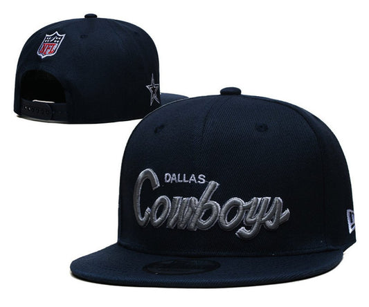 Navy Blue Football Hat