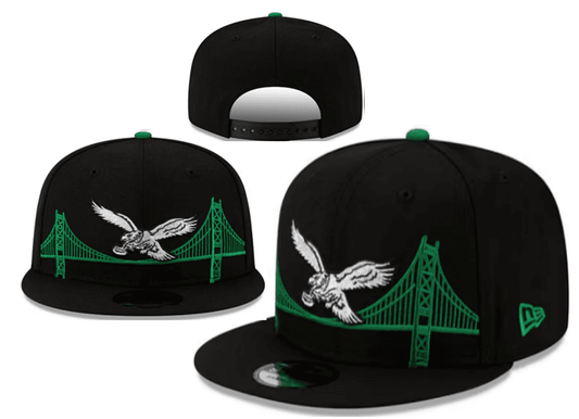 Black Football Hat