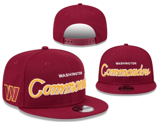 Burgundy Football Hat