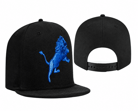 Black Football Hat