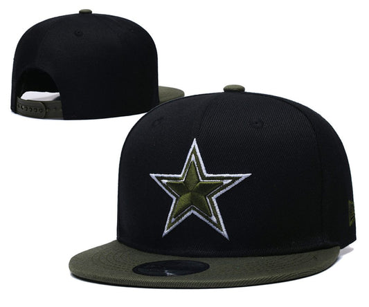 Black/Olive Green Football Hat