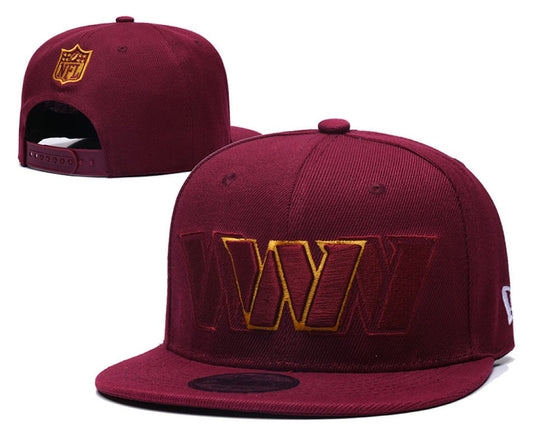 Burgundy Football Hat