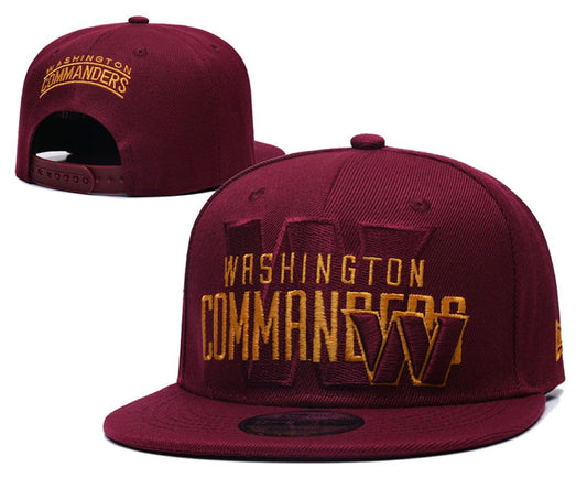 Burgundy Football Hat