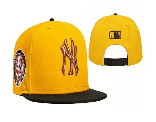 Yellow/Black Baseball Hat