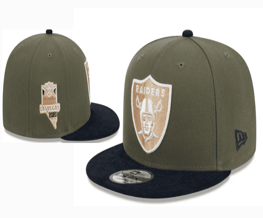 Olive/Black Football Hat