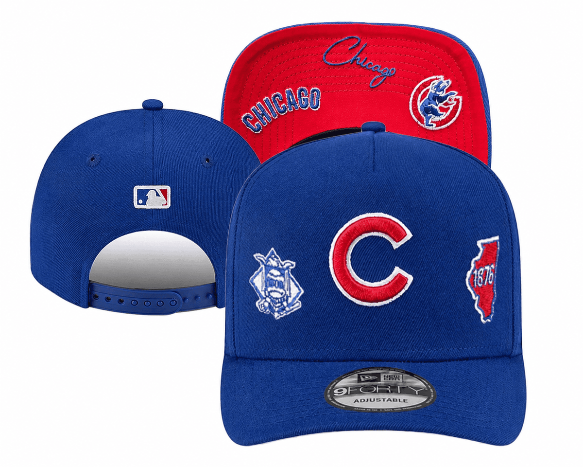 Blue/Red Baseball Hat