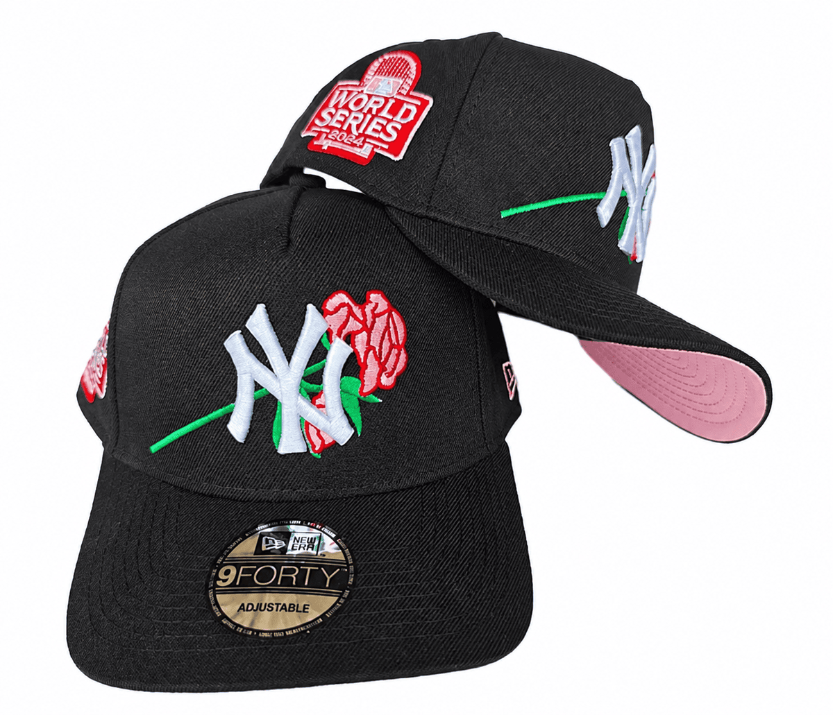 Black/Pink Baseball Hat