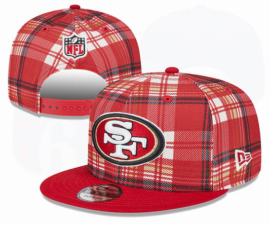 Red/White/Black Football Hat