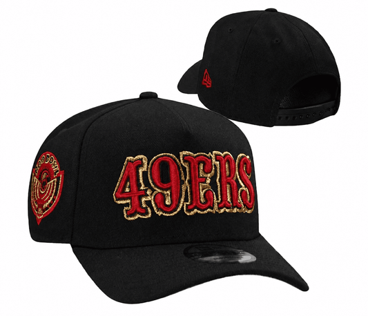 Black Football Hat