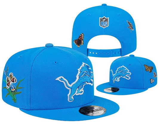 Cyan Blue Football Hat