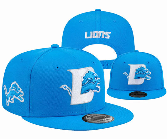 Cyan Blue Football Hat