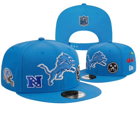Cyan Blue Football Hat