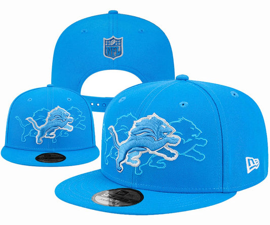 Cyan Blue Football Hat