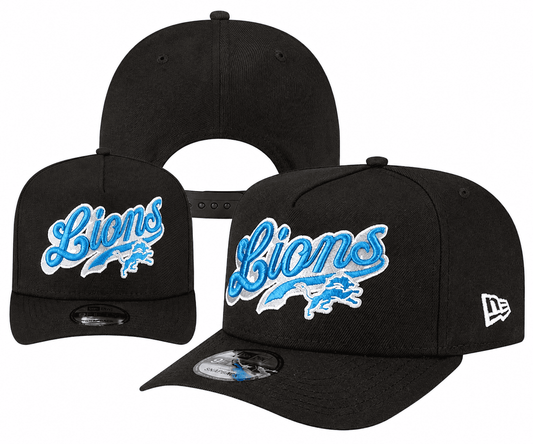 Black Football Hat