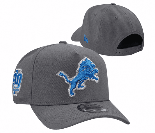 Charcoal Gray Football Hat