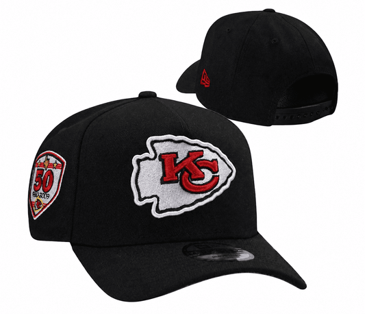 Black Football Hat