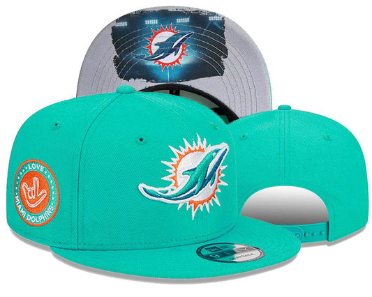 Aqua Football Hat