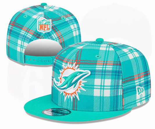 Aqua/White/Red Football Hat