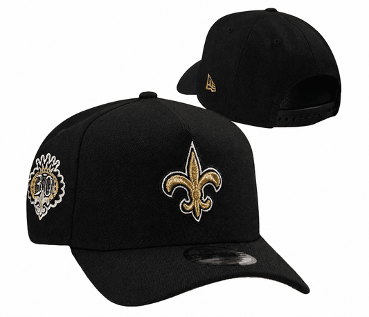 Black Football Hat