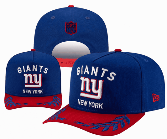 Royal Blue/Red Football Hat