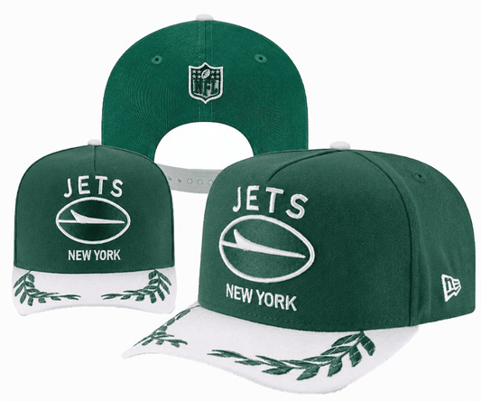 Green/White Football Hat