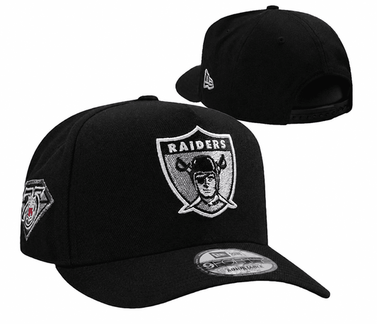 Black Football Hat