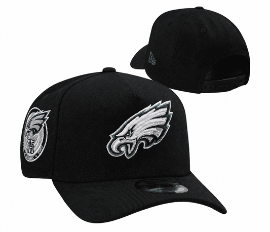 Black Football Hat