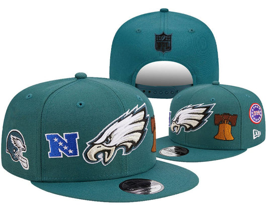 Teal Football Hat