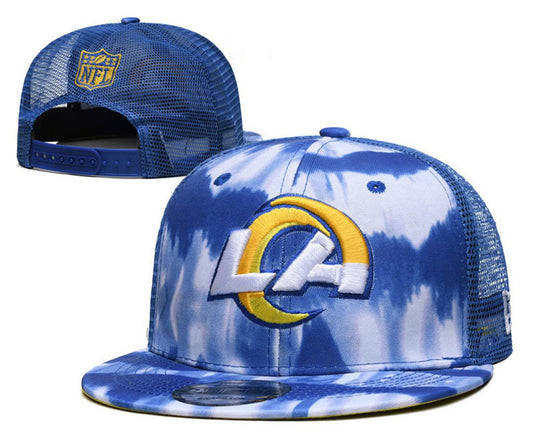 Royal Blue/White Football Hat