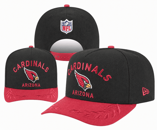 Black/Red Football Hat