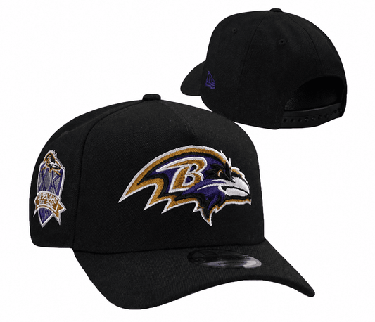 Black Football Hat