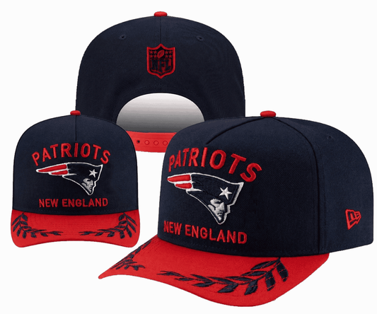 Navy/Red Football Hat