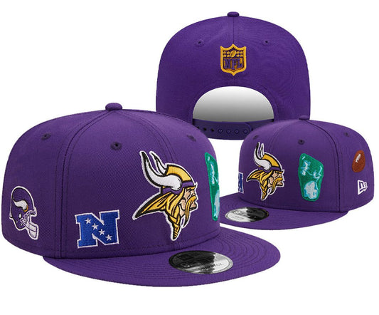 Purple Football Hat