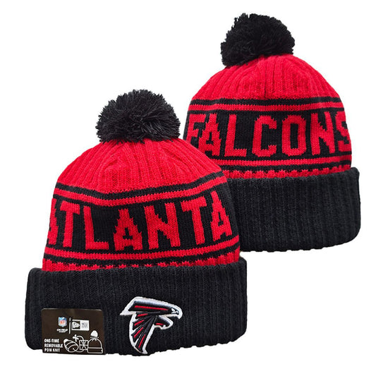 Red/Black Football Beanie