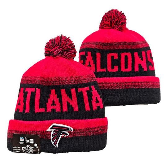 Red/Black Football Beanie
