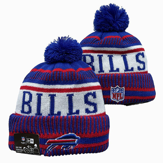 Blue/Red/White Football Beanie