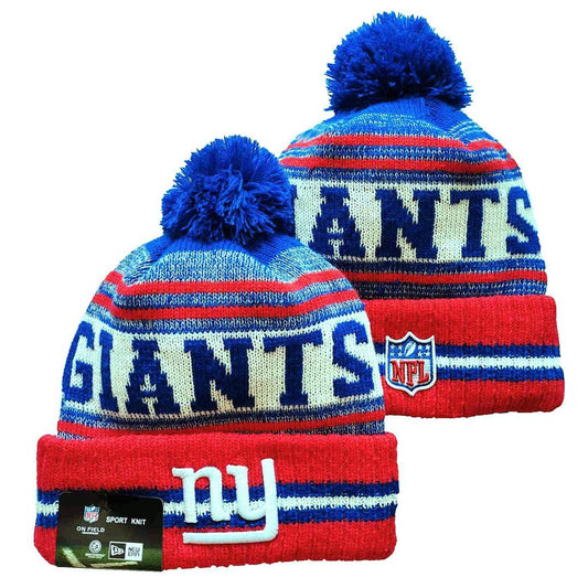 Blue/Red/White Football Beanie