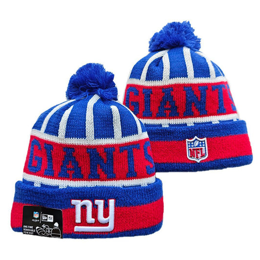 Blue/Red/White Football Beanie