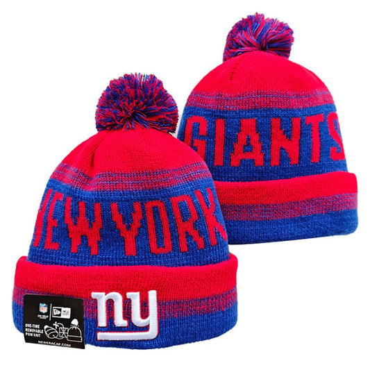 Red/Blue Football Beanie
